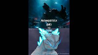 Mechagodzilla GVK vs Shimo GXK godzillaxkongthenewempire godzillavskong [upl. by Nirual]