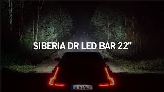 SIBERIA DR LED BAR 22quot  DRIVING LIGHT BEAM PATTERN  STRANDS LIGHTING DIVISION [upl. by Hickie404]