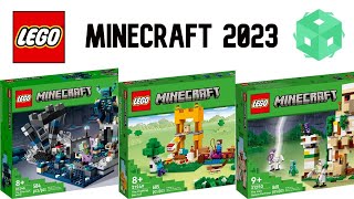 LEGO Minecraft 2023 [upl. by Anayaran]