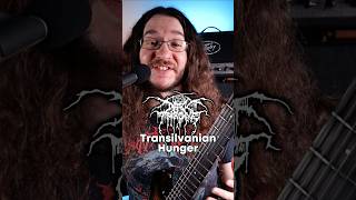 Darkthrone  Transilvanian Hunger guitar metal blackmetal [upl. by Aia]