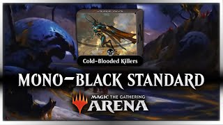 💀ColdBlooded Killers MonoBlack  2023 Standard Starter Deck MTG Arena FreeToPlay Upgrade Guide [upl. by Antonella]