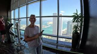 Abu Dhabi Travel Highlights Hotel Conrad Etihad Tower Scheich Zayid Moschee Observation Deck Wüste [upl. by Yenttirb]