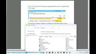 Fix Microsoft Common Language Runtime native compiler high CPU usage [upl. by Luahs]