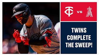 Twins vs Angels Game Highlights 42824  MLB Highlights [upl. by Lankton564]