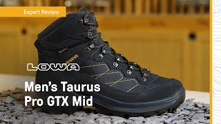 Lowa Taurus Pro GTX Mid Boot Expert Review  Men’s 2021 [upl. by Ahsinert109]