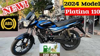 2024 Model Pletina 110 ABS Detailed Review  On Road Price  Mileage And Specification [upl. by Asirrom550]