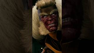 Sabertooth Melts His Face gaming marvel wolverine [upl. by Solon]