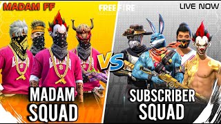 Telugu Girl Live  Ff Live  తెలుగులో  Free Fire Live  1vs2  Road To 9k 💞 giveaway [upl. by Yemorej]