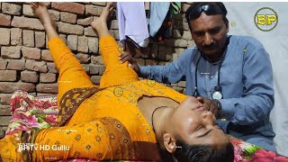 Lady Doctor And Patient Andha tharki Sadaf new village video by ah studio [upl. by Layap288]