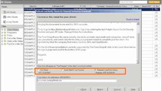 Tax Import Invite clients to download data [upl. by Kirsteni632]