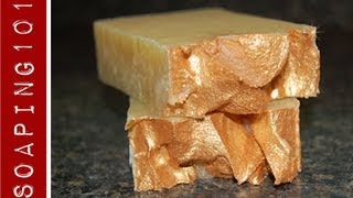 How to Make Carrot Soap with silk S2W10 [upl. by Taddeusz]