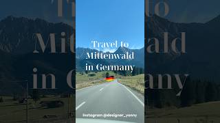 Travel to Mittenwald in Germany 🇩🇪 [upl. by Ecinereb874]