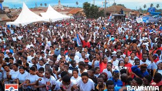 Kennedy Agyapong NAPO pulls massive support for Bawumia in Techiman South [upl. by Brodie]