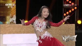 Maravillosa danza al estilo árabe bailando por la niña china Luo Wenting [upl. by Keiko]