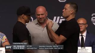 Diaz v Poirier and Woodley v Till Full UFC 25th anniversary press conference [upl. by Winter]