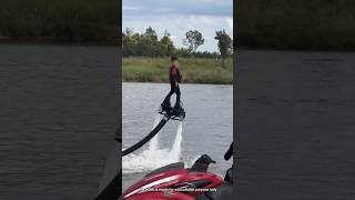 Smart kids skating on water while flyingshortvideo [upl. by Photima812]