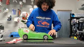 Tutorial RC modellismo by RCracingstoreit i segreti della carrozzeria 18 on road [upl. by Roselba998]