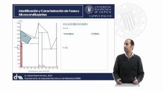 Análisis de Diagramas de Equilibrio Identificación de Fases y Componentes  2493  UPV [upl. by Druce]