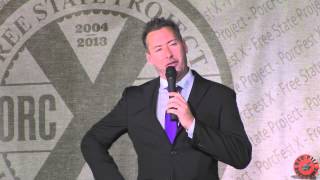 Jeff Berwick  Bitcoin Bullion and Bullets Anarchist Toolbox for the Coming Collapse  PorcFest X [upl. by Alan843]