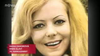 Hana Zagorová 70 narozeniny  reportáž TV Nova [upl. by Dena]