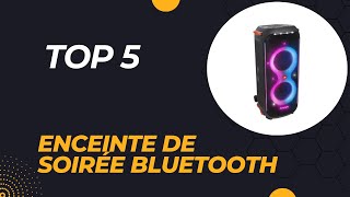 Top 5 Meilleur Enceinte de Soirée Bluetooth 2024 [upl. by Ardnajela]