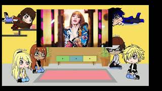 MLB react Marinette as Lisa Part 2LALlSA MV [upl. by Atolrac946]