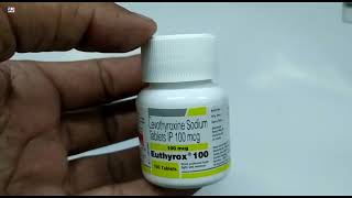 Euthyrox 100 mcg tablet  Levothyroxine Sodium Tablets Ip 100 mcg Uses  Euthyrox 100 mg Tablet Uses [upl. by Audres]