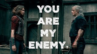 Geralt and Renfri  You are My Enemy  Fight Scene  The Witcher Netflix [upl. by Mientao]