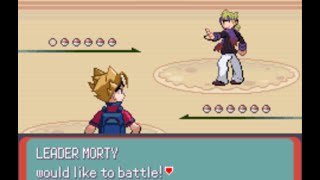 Pokemon Blazed Glazed Playthrough Part 28 Morty is the 2nd gym [upl. by Gonagle412]