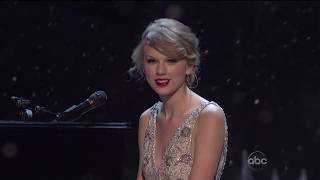 Taylor Swift  Back To December Live At CMA Awards [upl. by Irec]