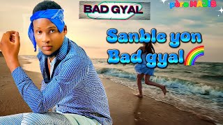 BAD GYAL PèreMajis amp AuthentiqueTracka ​⁠ version lyrics PRO [upl. by Ahsaetal]