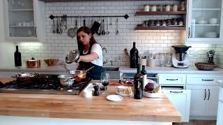 Radicchio risotto with Hestan Malbec by Giulia Ruffoni  LIVE [upl. by Intruok]