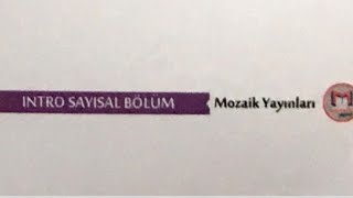 İNTRO MOZAİK YAYINLARI 2022 2 DENEME CEVAP ANAHTARI BURADA [upl. by Redman]