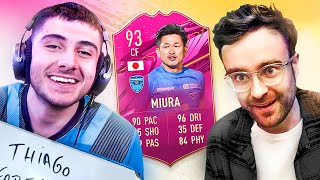 RETRO Squad Builder Showdown FIFA 21 FUTTIES KAZU MIURA [upl. by Linoel]