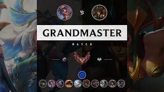 Grandmaster Match Super Lillia vs Super Cassiopeia  EUW server Patch 1411 [upl. by Waldman905]