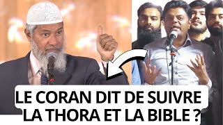 Les Musulmans doivent avoir et suivre la Thora et La Bible Zakir Naik en francais zakiranaik [upl. by Nicodemus]