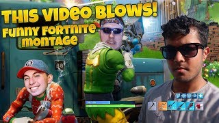 THE FUNNIEST FORTNITE MONTAGE ON YOUTUBE ft The Fellas [upl. by Severin]