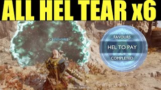 All quotHel Tearquot Locations God of War Ragnarok Hel to pay [upl. by Aivirt]