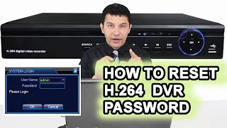 How to reset H264 Network DVR for lost password using password generators [upl. by Pavla]