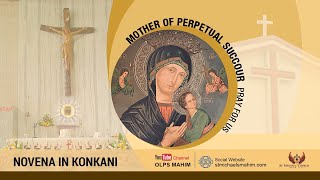 OUR LADY OF PERPETUAL SUCCOUR NOVENA IN KONKANI   1030 AM 10 APRIL 2024 [upl. by Atenek]