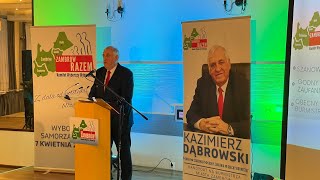 Konwencja wyborcza KWW ZAMBRÓW RAZEM wybory2024 zambrowrazem zambrow [upl. by Neelyhtak870]