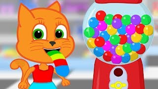 Familia de gatos  La Máquina Gumball Dibujos animados para niños [upl. by Jaan454]