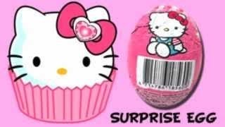 DibusYmas Hello Kitty Surprise Chocolate Eggs Unboxing gift toy [upl. by Dunston]