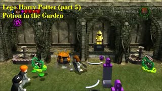 Lego Harry Potter years 14 part 5 Potion in the Garden [upl. by Tannenbaum992]