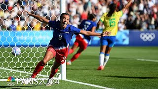 Relive every USWNT goal at 2024 Paris Olympics  NBC Sports [upl. by Siletotsira]