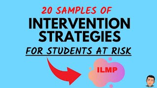 Intervention Strategies for Students at Risk  RYANS BOARD [upl. by Atikaj646]