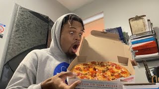 dominos pizza mukbang [upl. by Darraj]