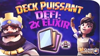 Clash Royale Deck Double Elixir 3 mousquetaire [upl. by Aikemit]