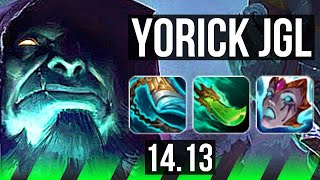 YORICK vs HECARIM JGL  14116 Legendary 40k DMG  VN Master  1413 [upl. by Anuala]