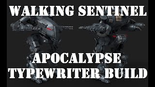 Remnant From the Ashes Walking Sentinel Apocalypse Typewriter Build [upl. by Gatias]